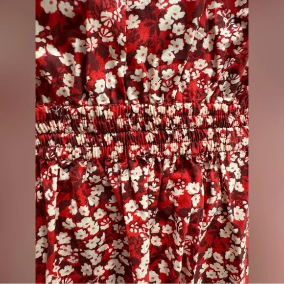 Apiece Apart Women's Red Nova Midi Dress Size XL - Picture 5 of 5